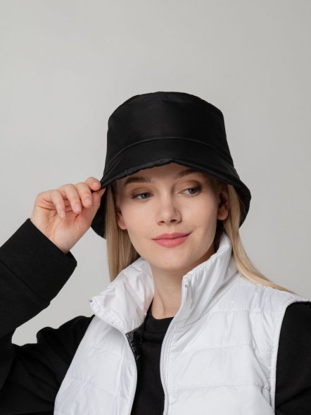 Панама утепленная Shelter, черная 