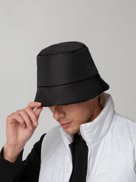 Панама утепленная Shelter, черная 