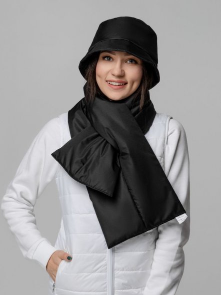 Панама утепленная Shelter, черная 