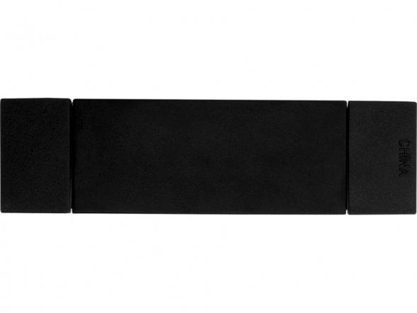 Mulan Двойной USB 2.0-хаб, черный 