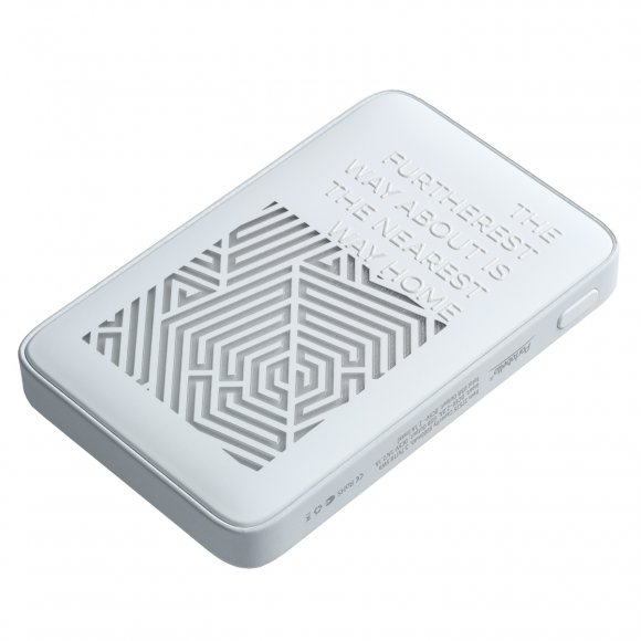 Внешний аккумулятор с подсветкой Ancor 5000 mAh, белый Way 