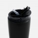 Термостакан с двумя поильниками Duetta, черный 