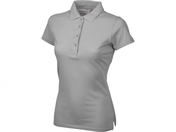 Рубашка поло First женская, серый 