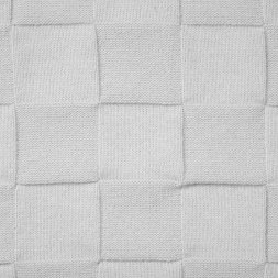 Плед Cella Soft вязаный, 160*90 см, серый