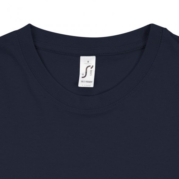 Футболка унисекс Regent 150, темно-синяя (navy) 