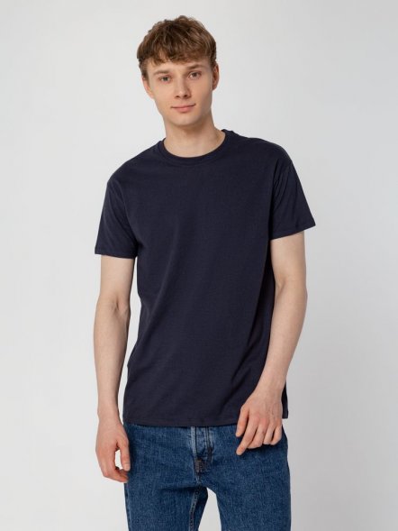 Футболка унисекс Regent 150, темно-синяя (navy) 