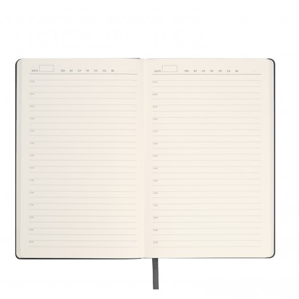 Ежедневник Star недатированный, серый (без упаковки, без стикера) 