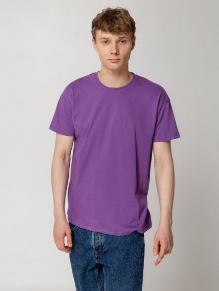 Футболка унисекс Regent 150, фиолетовая 