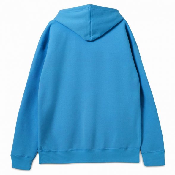 Толстовка с капюшоном Slam 320, бирюзовая 