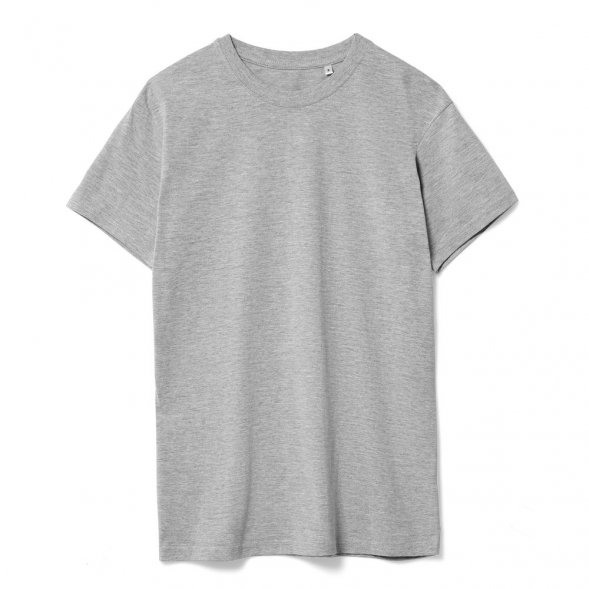Футболка унисекс T-Bolka 160, серый меланж 