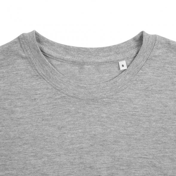 Футболка унисекс T-Bolka 160, серый меланж 
