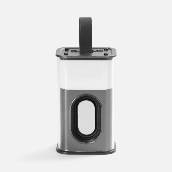 Bluetooth-колонка с подсветкой Groove, серая 