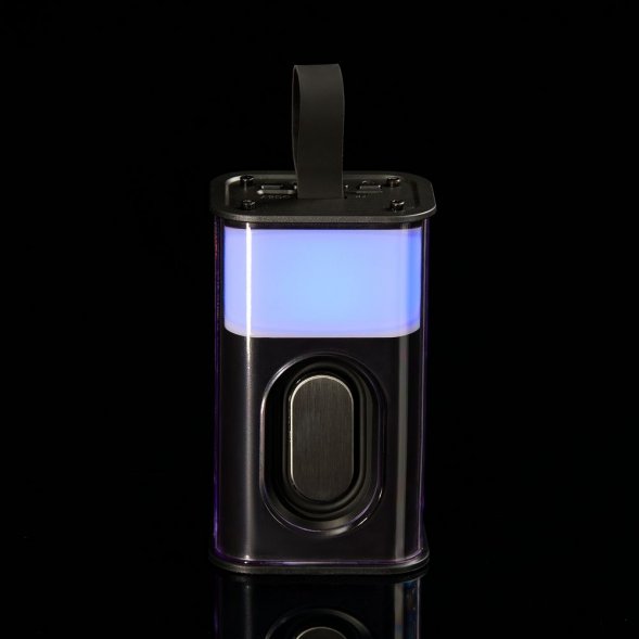 Bluetooth-колонка с подсветкой Groove, серая 