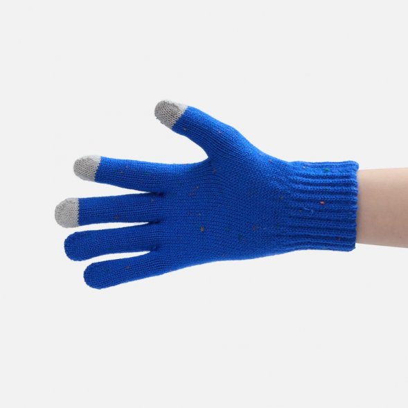 Перчатки сенсорные Spotti Senso, синие 