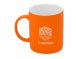 Кружка с покрытием soft-touch Barrel of a Gum, оранжевый (P) 