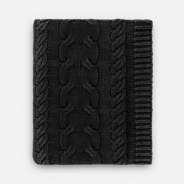 Плед Hygge, темно-серый 