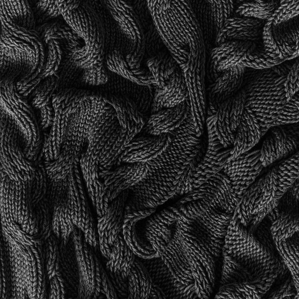 Плед Hygge, темно-серый 