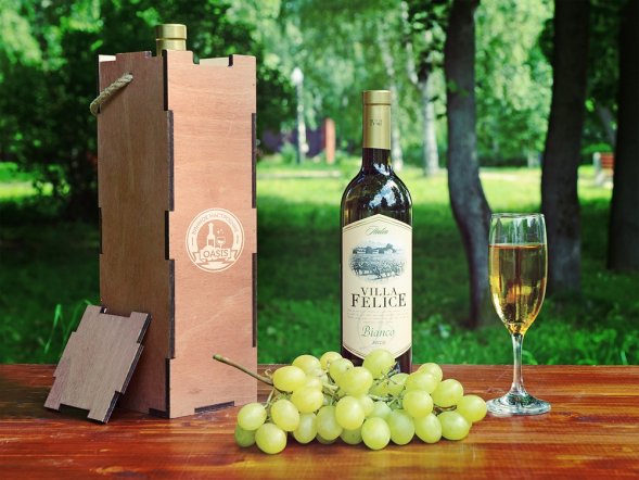 Пенал под алкоголь, венге 