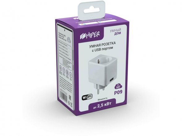 Умная розетка HIPER IoT P09 