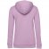 Толстовка с капюшоном женская Hoodie, сиреневая 