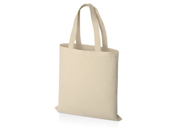 Сумка для шопинга Steady из хлопка с парусиновыми ручками, 260 г/м2, натуральный 