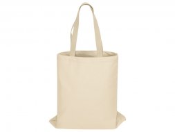 Сумка для шопинга Steady из хлопка с парусиновыми ручками, 260 г/м2, натуральный