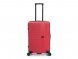 Чемодан TORBER Elton, красный, ABS-пластик, 41 х 28 х 68 см, 64 л 
