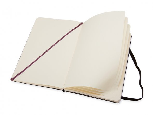 Записная книжка Moleskine Classic (нелинованный) в твердой обложке, Pocket (9x14см), черный 