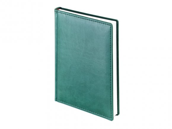 Ежедневник недатированный А4 Velvet, зеленый 