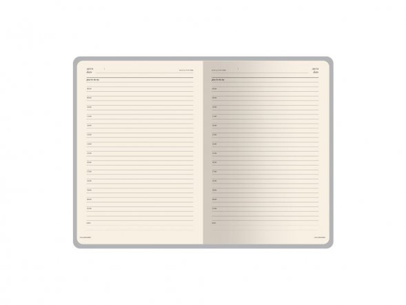 Ежедневник недатированный А5 Classic, красный 