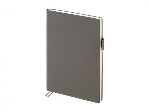 Ежедневник недатированный А5 Grand, темно-серый 