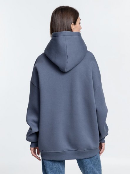 Худи Kulonga Oversize, темно-серое 