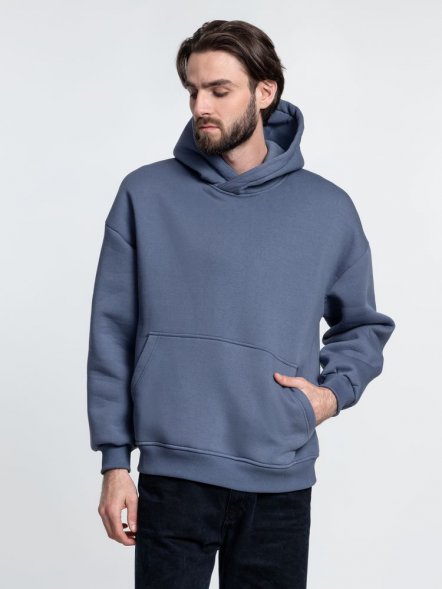 Худи Kulonga Oversize, темно-серое 