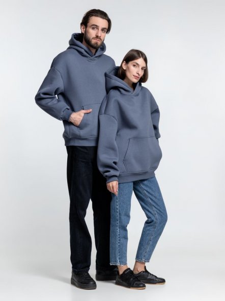 Худи Kulonga Oversize, темно-серое 