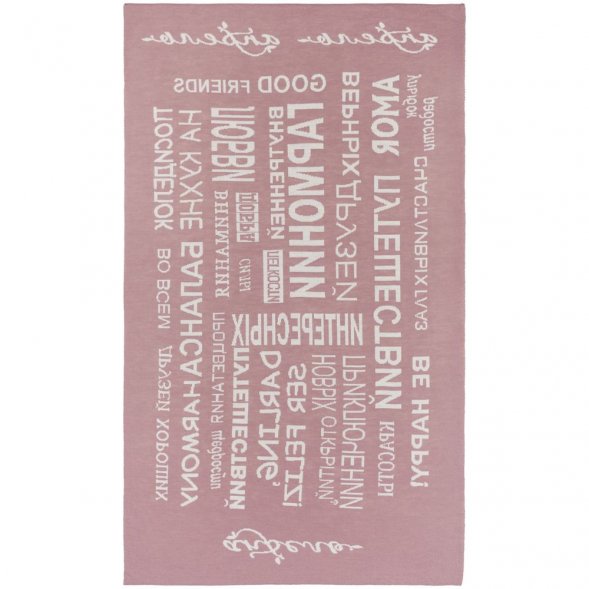 Плед на заказ Tricksy Net Light, S, полушерсть 