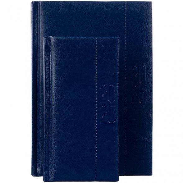 Еженедельник Baza, датированный, синий 