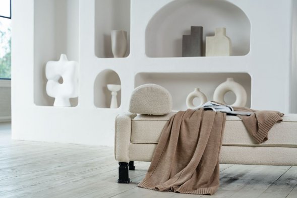 Плед Camino, бежевый 