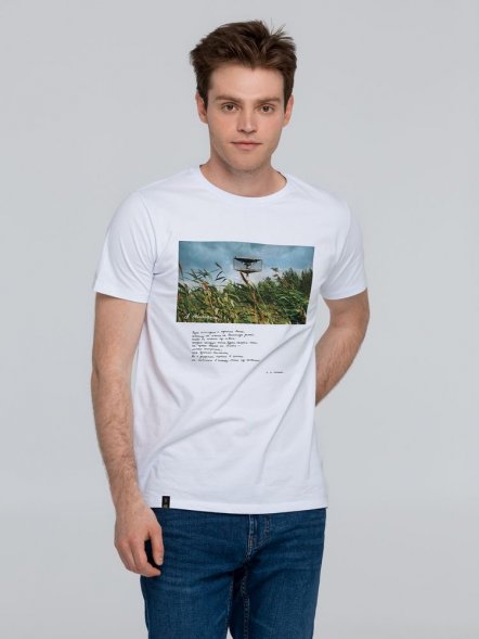 Футболка «А помнишь? Резко похолодало», белая 