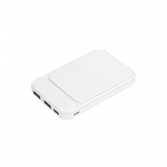Внешний аккумулятор с подсветкой Starlight PB 5000 mAh, белый 