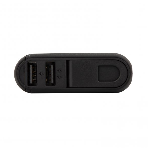 Внешний аккумулятор с встроенной УФ лампой Uno 6000 mAh, черный 