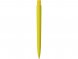 Шариковая ручка RECYCLED PET PEN PRO K transparent GUM soft-touch, желтый 