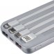 Внешний аккумулятор Omni Pro 10000 мАч, серый 