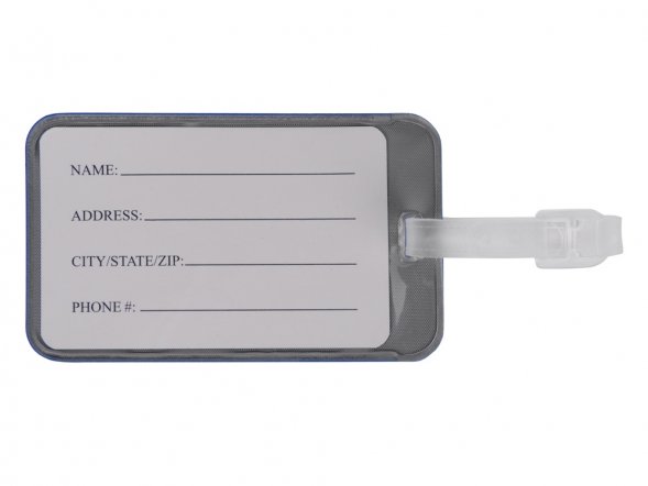 Бирка для багажа Voyage 2.0, синий 