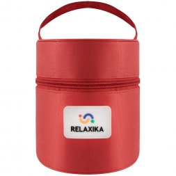 Термос для еды Relaxika 500, в чехле, стальной