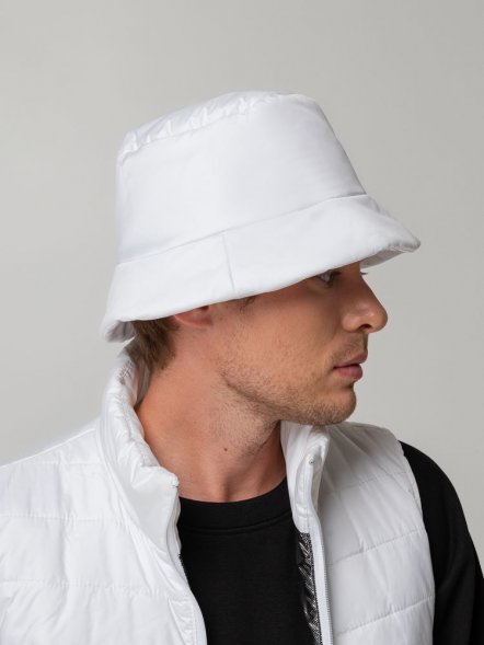 Панама утепленная Shelter, белая 