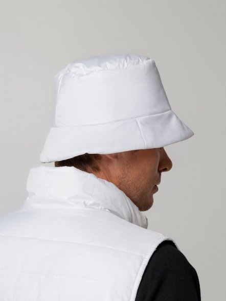 Панама утепленная Shelter, белая 