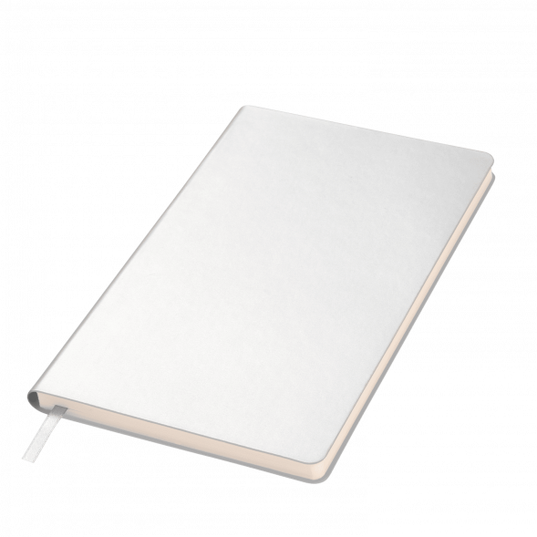 Ежедневник Spark недатированный, серебряный (с упаковкой, со стикерами) 