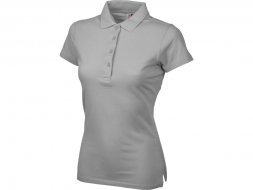 Рубашка поло First женская, серый