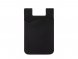 Картхолдер с креплением на телефон Gummy, черный 