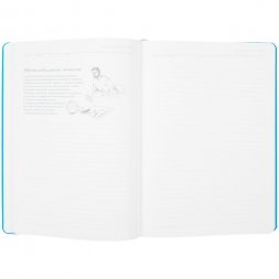 Ежедневник «История изобретений», недатированный, голубой